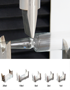 折斷力測(cè)試儀的加力裝置能夠準(zhǔn)確對(duì)準(zhǔn)刻痕的中間位置