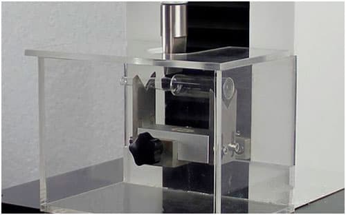 安瓿瓶放置到安瓿瓶折斷力測試儀長度合適的試樣支架